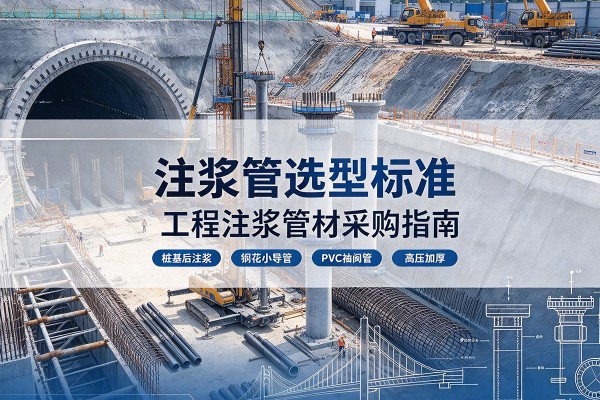 凤县注浆管选型标准